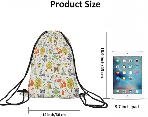 Vista 6 de Bolsas con cordón de unicornio, mochila y bolsa de gimnasio con cordón, Multi-a54, Mochilas de viaje