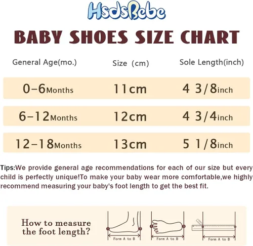 Vista 7 de HsdsBebe Unisex Newborn Baby Cotton Booties Non-Slip Sole for Toddler Boys Girls Infant Winter Warm Fleece Cozy Socks Shoes