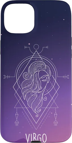 Vista 9 de Virgo Zodiac Signs Stern Horoscope Birthday Astrology Gift Case for iPhone 17