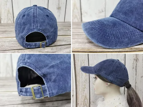 Vista 4 de Enodtter Sombreros de béisbol bordados para hombre y mujer