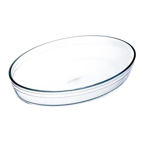 Vista 3 de Fuente para Horno Ô Cuisine Ocuisine Vidrio Transparente Vidrio Ovalada 26,2 x 17,9 x 6,2 cm (6 Unidades)