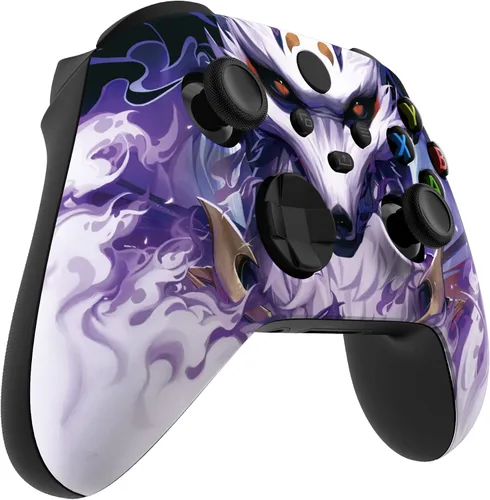 Vista 7 de eXtremeRate Custom Shell for Xbox Series X & S Controller - Revitalize Your Controller - Nine-Tailed Fox Replacement Cover Front Housing Cover for