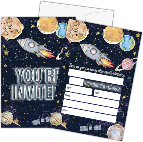 Vista 11 de Invitaciones de primer cumpleaños de flores silvestres con sobres, 20 unidades, Our Little Wildflower Is Turning One Birthday Party Invitations for