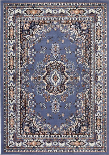 Vista 11 de Home Dynamix Premium Sakarya - Alfombra tradicional con borde de medallón, color azul campo, 7 pies 8 pulgadas x 10 pies 7 pulgadas, rectangular