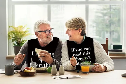 Vista 6 de Baberos divertidos para adultos para hombres, lavables, impermeables, babero para adultos para comer con recogemigas, regalos de broma para hombres