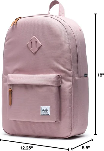 Vista 7 de Herschel Heritage - Mochila, Rosa ceniza), 10007-02077
