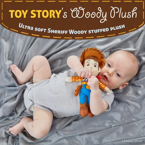 Vista 2 de Disney Baby Toy Story - Peluche grande de 8 pulgadas, Woody