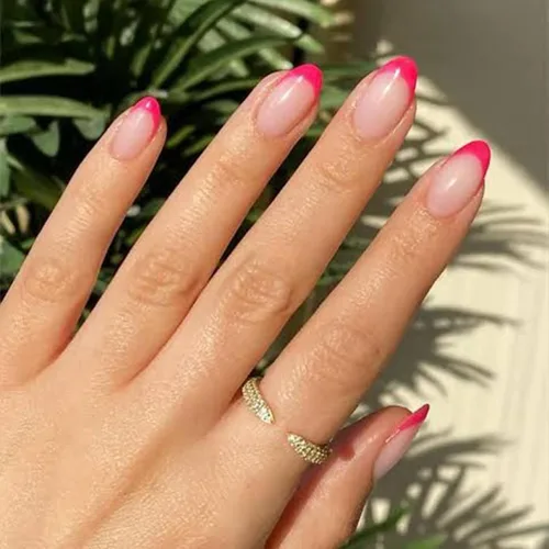 Vista 36 de modelones Uñas cortas a presión, kit de uñas postizas ovaladas