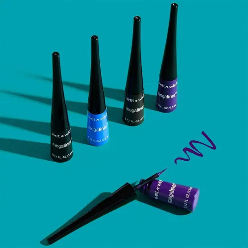Vista 17 de wet n wild MegaLiner - Delineador de ojos líquido - Negro