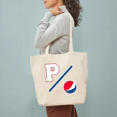 Vista 15 de CafePress Pepsi Tote Bag Bolsa de lona natural, bolsa de compras de tela, Caqui