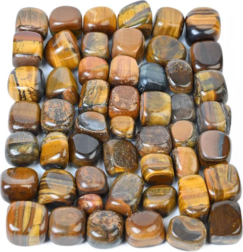 Vista 28 de Crocon Stones and Crystals Bulk 2000+ Carats Natural Crystal Kit for Reiki Healing Crystal Polished, Tumble Stones, Chakra Balancing, Gift, Home #01
