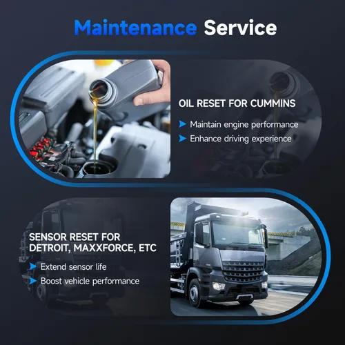 Vista 4 de Escáner de camión resistente NEXAS NL102P con regeneración DPF Full System Diagnostics, Supports J1939/J1708 Protocols, Compatible with