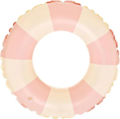 Vista 9 de Audaisyly Anillo de natación para niños, flotadores inflables de piscina, tubo de natación, balsa de juguete con frutas, decoraciones de sirena