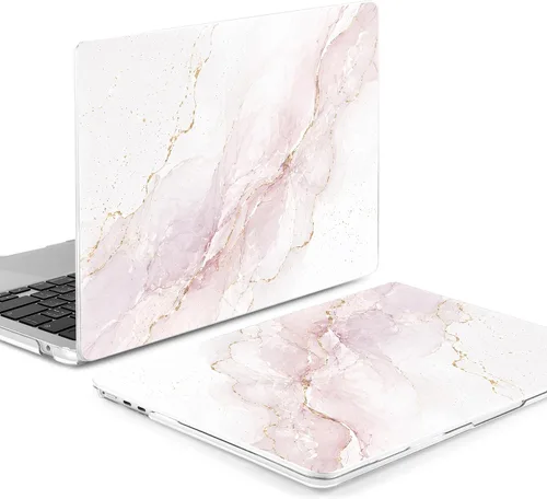 Vista 7 de Batianda Case for MacBook Air 15" 2026 M5 M4 M3 M2 Chip, Rose Marble
