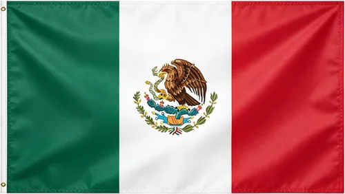 Vista 14 de Bandera de Estados Unidos, bandera de Estados Unidos, 3 x 5 pies, banderas ligeras de poliéster con 2 ojales de latón para decoraciones de fiestas