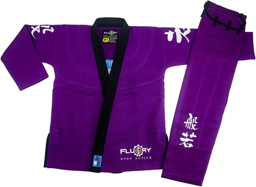 Vista 4 de FLUORY BJJ Gi - Traje de Jiu Jitsu brasileño para hombre, kimonos BJJ Uniforme