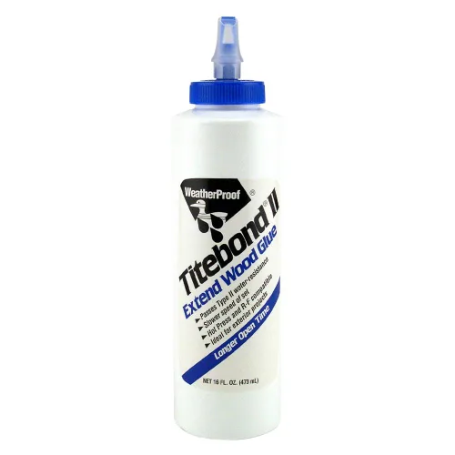 Vista 6 de Titebond - Cola para madera Extend, se adhiere más fuerte que la madera, tiempo de montaje más largo, carpintería, reparación del hogar