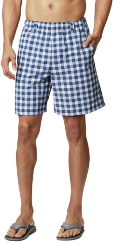 Vista 109 de Columbia Super Backcast - Pantalón corto de agua para hombre Impresión de tinte negro