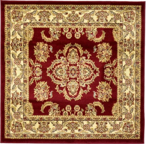 Vista 11 de Unique Loom Colección Voyage Alfombra de Área Tradicional Oriental Clásica de Diseño Intrincado