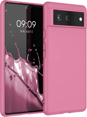 Vista 32 de kwmobile Funda compatible con Google Pixel 6 - Funda protectora de silicona TPU suave y delgada - Piedra antigua