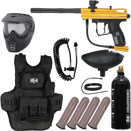 Vista 8 de Action Village Kingman Spyder Victor - Kit de pistola de paintball pesada
