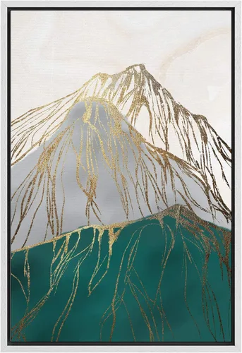 Vista 17 de SIGNFORD Lienzo enmarcado para pared, camino del desierto con cactus, naturaleza silvestre, ilustraciones modernas, arte decorativo, rústico