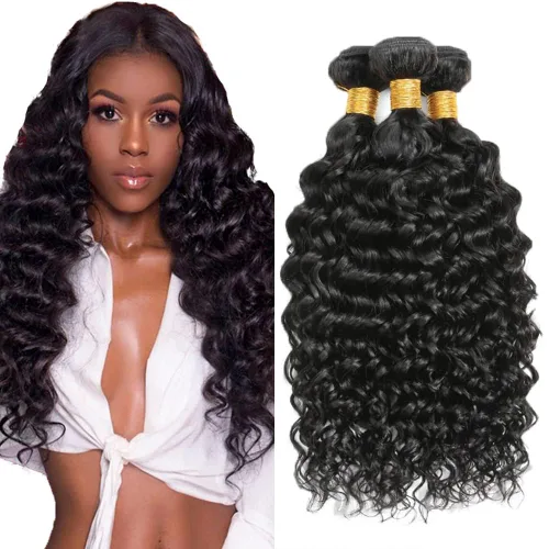 Vista 36 de P1B/99J - Paquetes de cabello humano ondulado de 12 pulgadas P1B/99J Negro Mezclado Con Borgoña BD