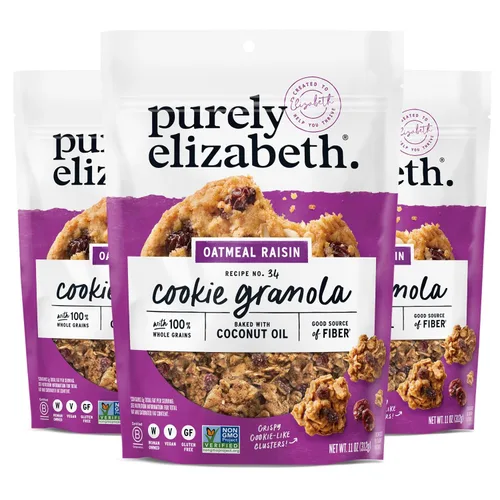Vista 11 de Purely Elizabeth granola de galleta con chispas de chocolate 11 OZ