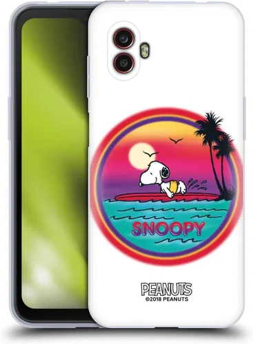 Vista 108 de Head Case Designs Officially Licensed Peanuts Beach Surf Snoopy Boardwalk Airbrush Gel Case [Military Grade Protection] Compatible with Google Pixel