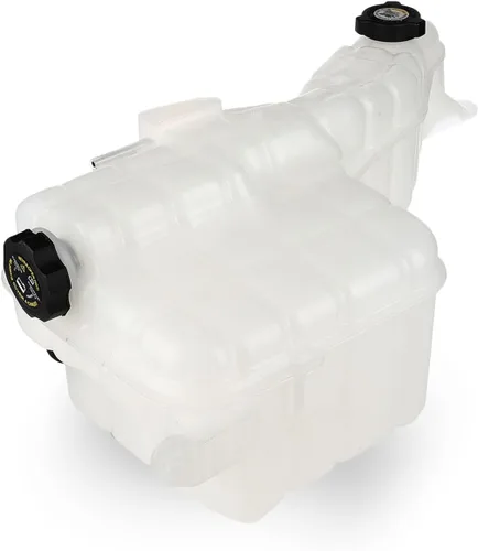 Vista 53 de SCITOO Botella de expansión de desbordamiento de refrigerante del tanque C2C34318 del depósito del radiador del refrigerante para Jaguar Fit for