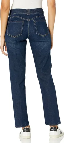 Vista 2 de Democracy Womens Petite Ab Solution Straight Leg Jean