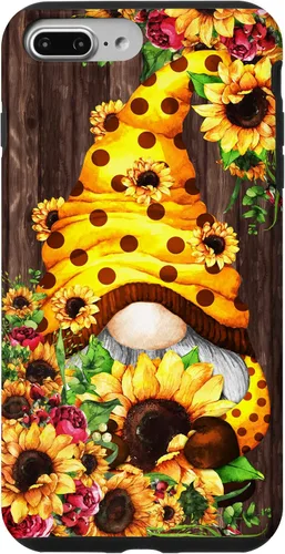 Vista 12 de Yellow Sunflower Gnome for Women Cute Summer Flower Pattern Case for iPhone 17