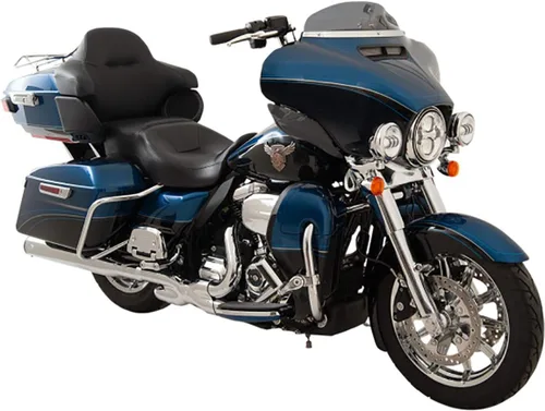 Vista 8 de Klock Werks Llamarada para FLH 2014-2023 (súper bajo 4 pulgadas, negro)