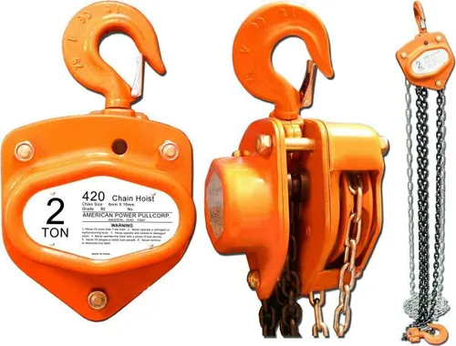 Vista 2 de AMERICAN POWER PULL CORP 410 Bloque de cadena, 1 tonelada