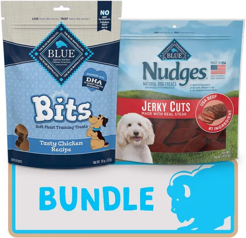 Vista 3 de Blue Buffalo - Paquete variado de golosinas para perros, filete y pollo