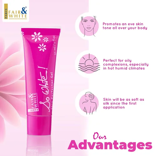Vista 4 de FAIR & WHITE So White Skin Perfector Gel - 1 fl oz / 1.0 fl oz