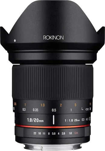 Vista 7 de Rokinon Lente gran angular RK20M 0.787 in F1.8 para Fuji X
