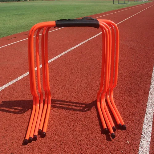 Vista 9 de YXXSDP Juego de entrenamiento de velocidad y agilidad, obstáculos de entrenamiento de obstáculos portátiles profesionales, equipo de práctica
