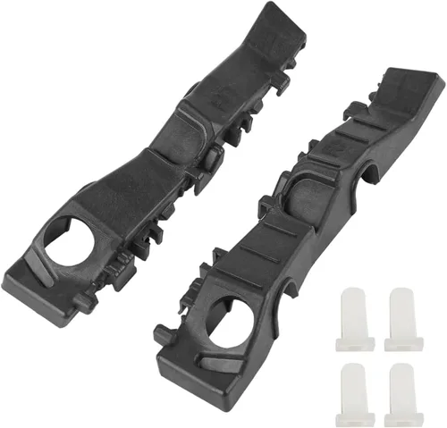 Vista 18 de 1 par de soporte de parachoques delantero izquierdo y derecho compatible con Ford Explorer 2011-2015 para Ford Police Interceptor Utility 2013-2015