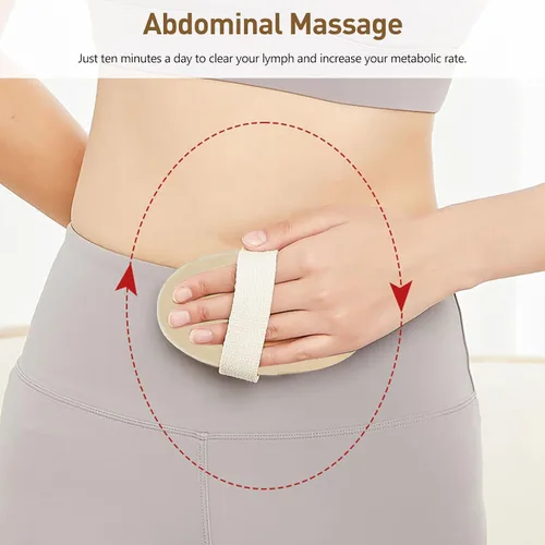 Vista 4 de Masajeador anticelulítico de madera natural Masajeador de mano de madera Cepillo corporal Cepillo para relajar el músculo Sauna Spa Cabeza Masaje