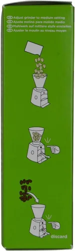 Vista 3 de Urnex Grindz - Tabletas de limpieza para molinillo de café profesional, 3 paquetes de un solo uso