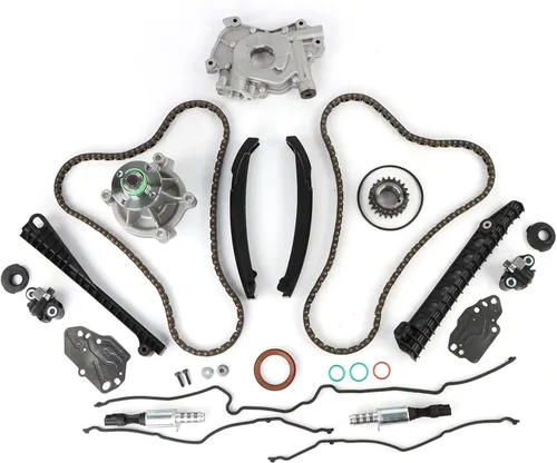 Vista 24 de Kit de cadena de distribución del motor w/VVT para Discovery Sport 2015-2018 1999CC 122Cu para Evoque 2.0L 2012-2017 Reemplazar #