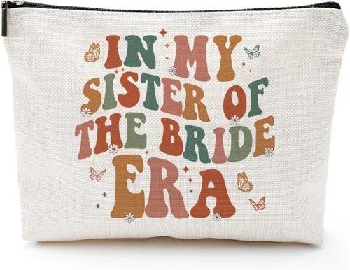 Vista 7 de Bolsa de maquillaje para regalos de sóftbol, regalo inspirador para los amantes del sóftbol, ideal para mamá, abuela, hermana, compañera de trabajo
