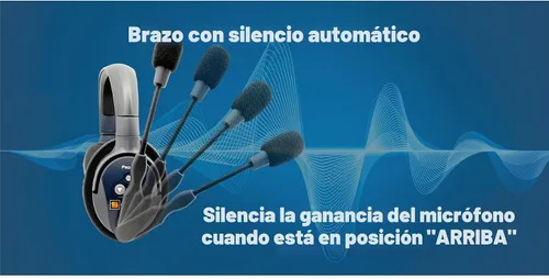 Vista 8 de Eartec Ultralite PRO16 - Sistema de auriculares de intercomunicación inalámbricos para 10 usuarios, largo alcance, 1/2 milla, dúplex completo manos