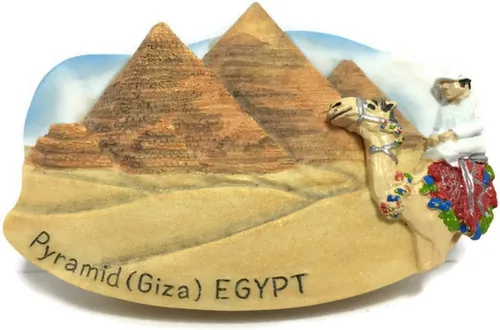 Vista 7 de WitnyStore Tiny The Great Temple of Abu Simbel, Egipto África Atracciones turísticas Resina Refrigerador Imán Viajero Recuerdo Regalo Memento 3D