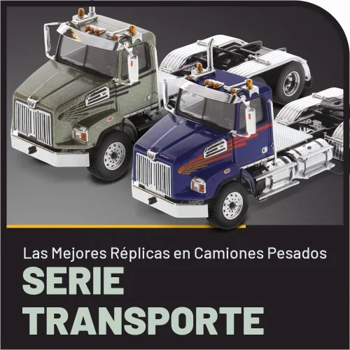 Vista 7 de Diecast Masters Western Star 4700 SB Tandem Day Cab Truck-Tractor - Azul Especificaciones de camiones reales Escala 1:50 Modelo semi camiones byDM