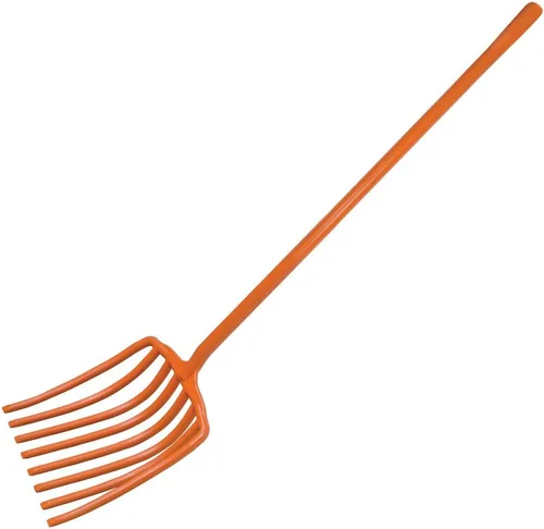 Vista 2 de A.M. Leonard All Poly Scoop Tenedor, 8 dientes, 63 pulgadas de largo