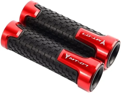 Vista 9 de F para Yamaha MT07 FZ07 Mt07 Fz-07 2017 2018 2019 2020 2021 2022 manillar de goma para motocicleta Agarraderas Y (color negro)