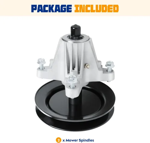 Vista 6 de Aeagle 918-04822 Conjunto de husillo para Cub Cadet LTX1040 LTX1042 LTX1045 Craftsman LT1500 LT2000 Troy Bilt Bronco Pony 42" TB30, para 918-04822A