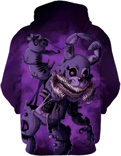 Vista 2 de DALWI Sudadera con capucha unisex para niños y niñas